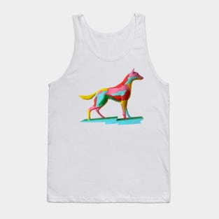 Dingo Flour Fremantle Logo in Colour Tank Top